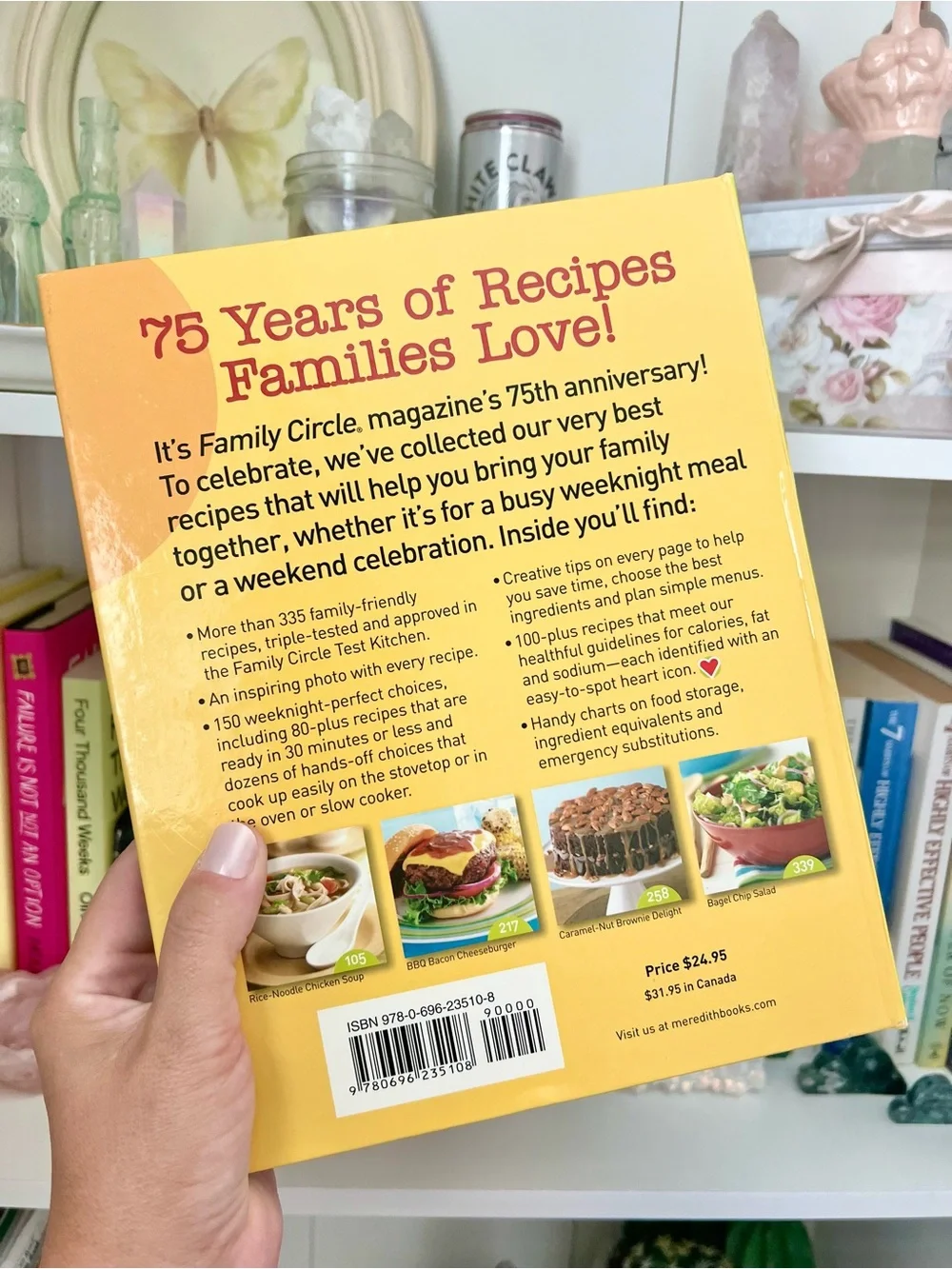 Family Circle Cookbook Ultimate Recipe Collection Busy Families Binder 2007